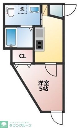 サニーベイ・ソレイユの物件間取画像